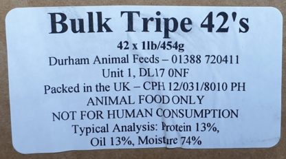 DAF Bulk Tripe Box of 42 Label