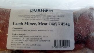 Lamb Mince Meat Only Label