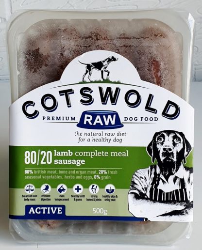 Cotswold Raw Lamb Sausage 500g