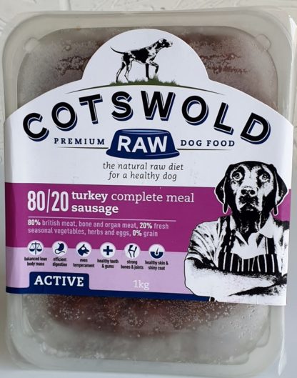 Cotswold Raw Turkey Sausage 1kg