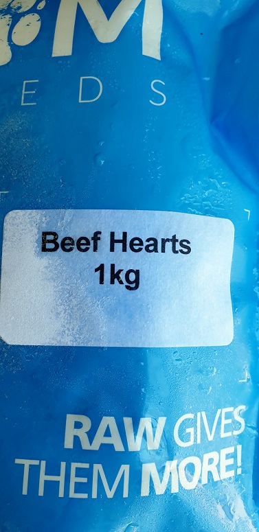 DAF Beef Hearts Label