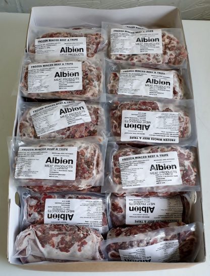 Albion Value Beef and Tripe Box of 20