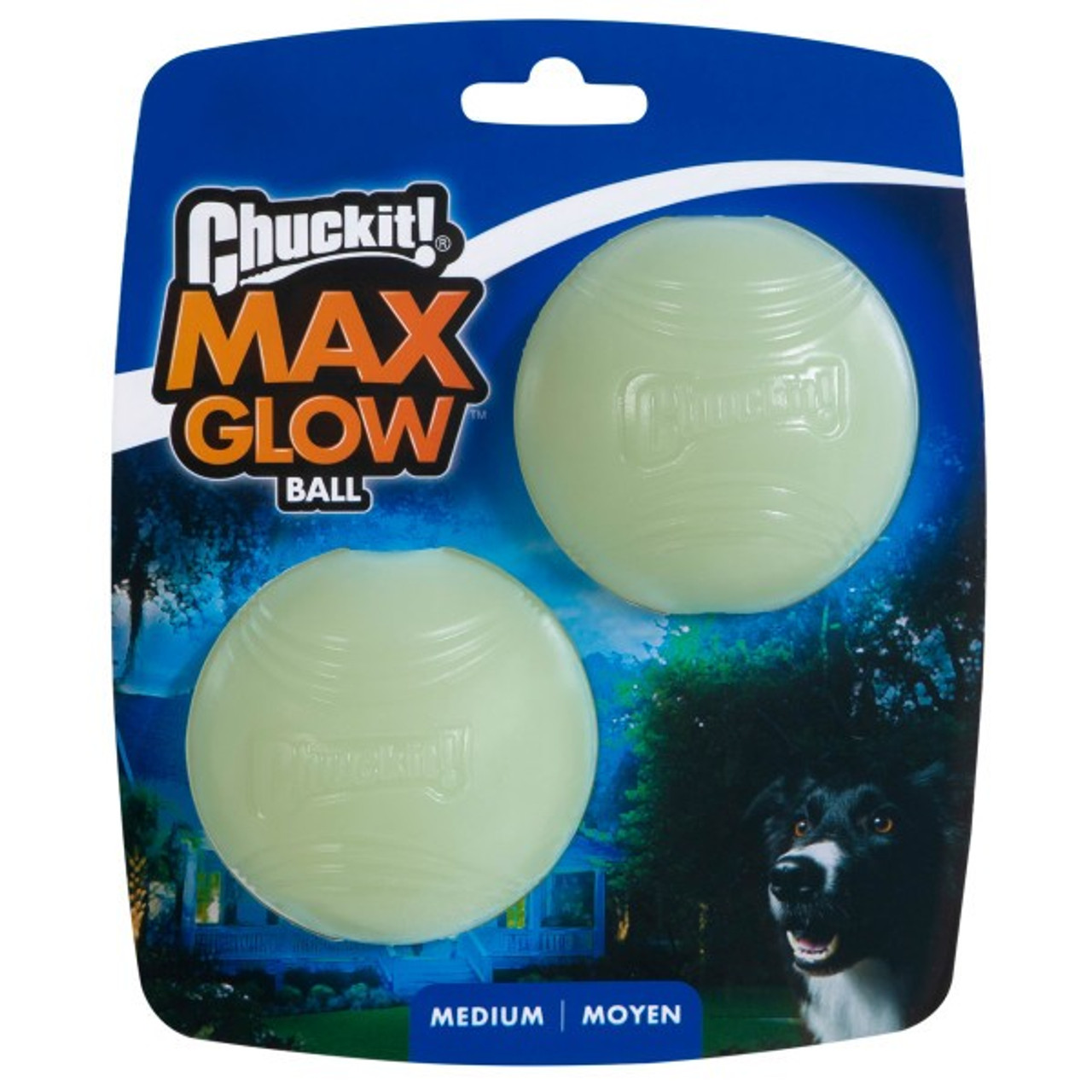 Chuckit Max Glow Balls Medium