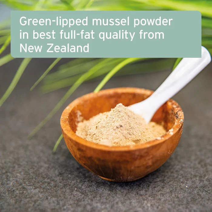 Green Lipped Mussel Powder in Bowl