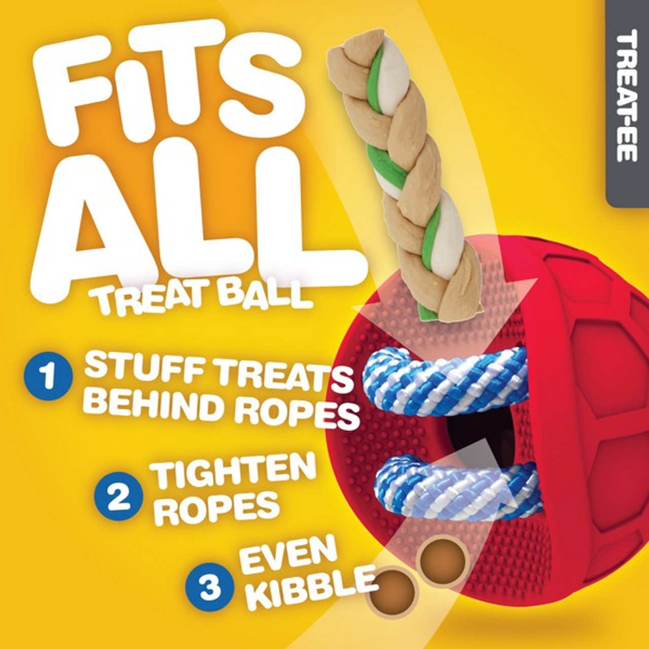 JW Fits All Treat Ball Stuff Treats