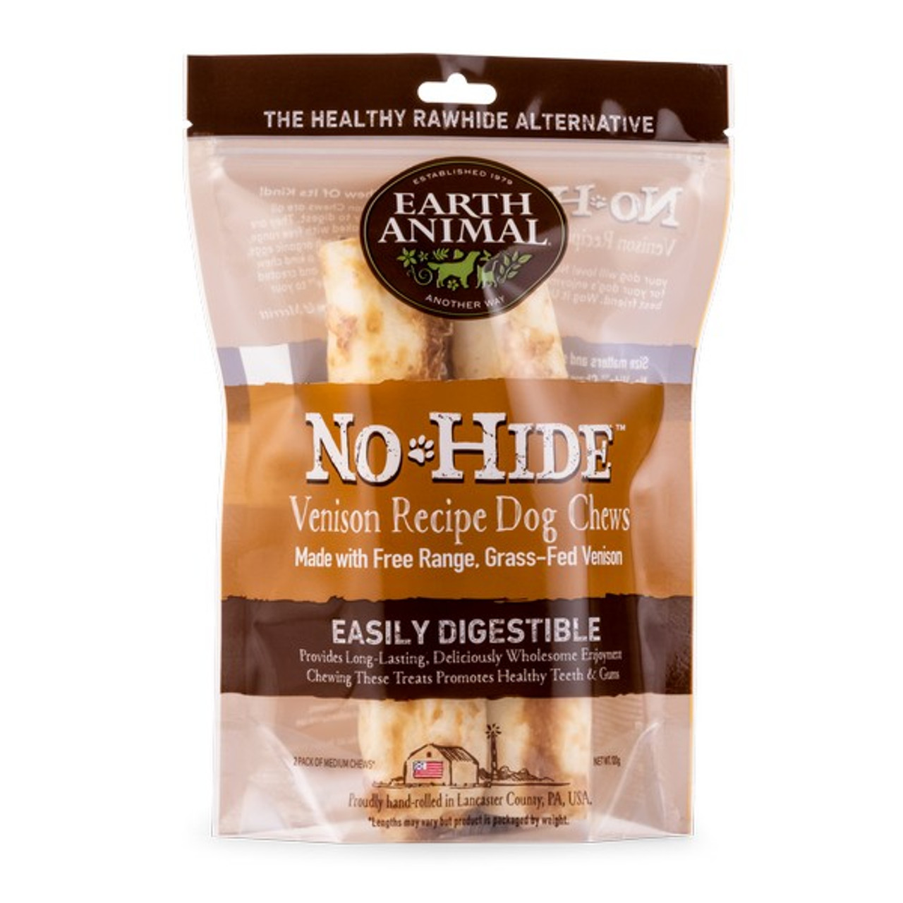 No Hide Venison Medium Chews