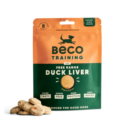 Beco Duck Liver Training Treats loose