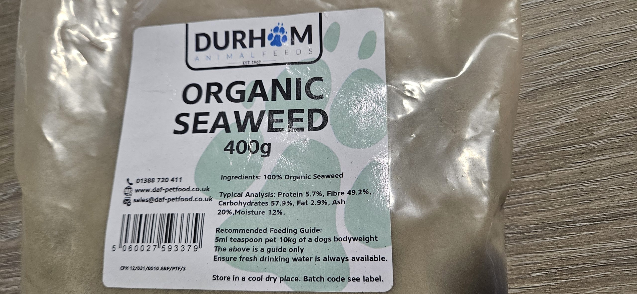Organic seaward label