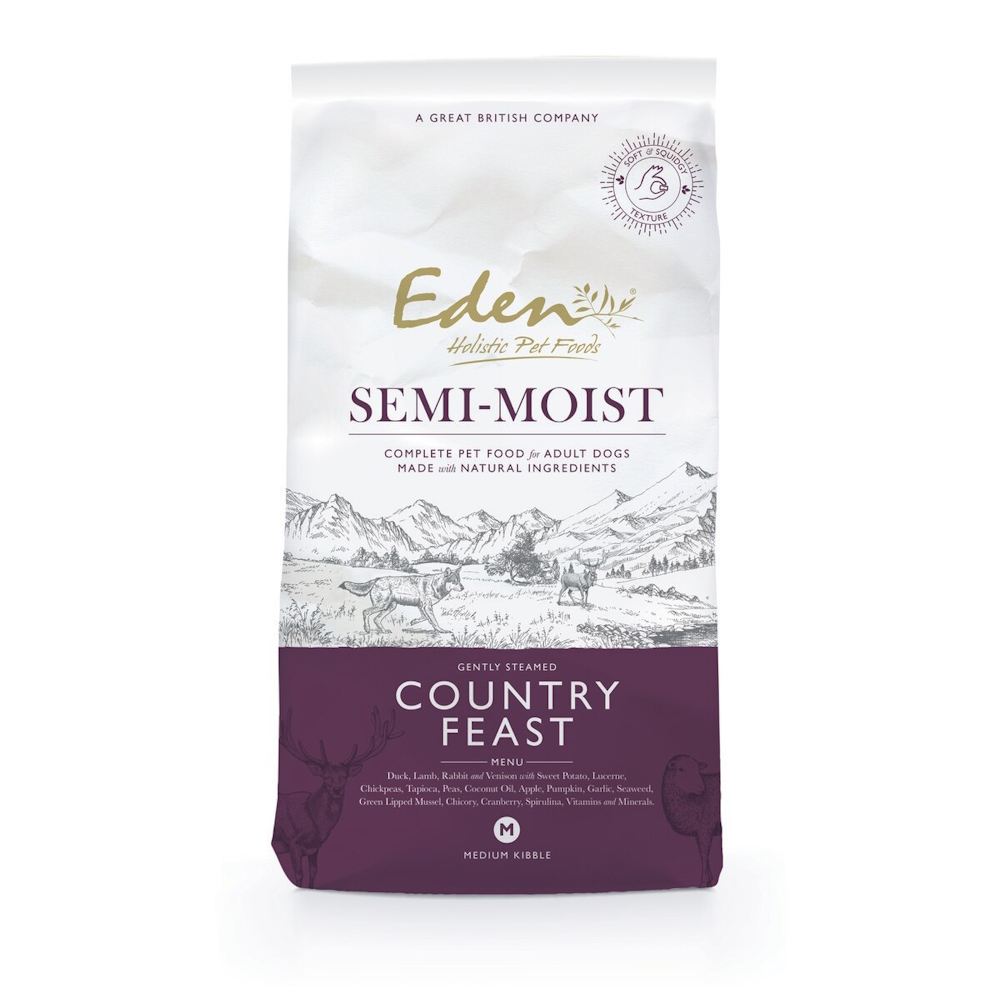 Eden Semi Moist Country Feast Dry Dog Food 10kg 1