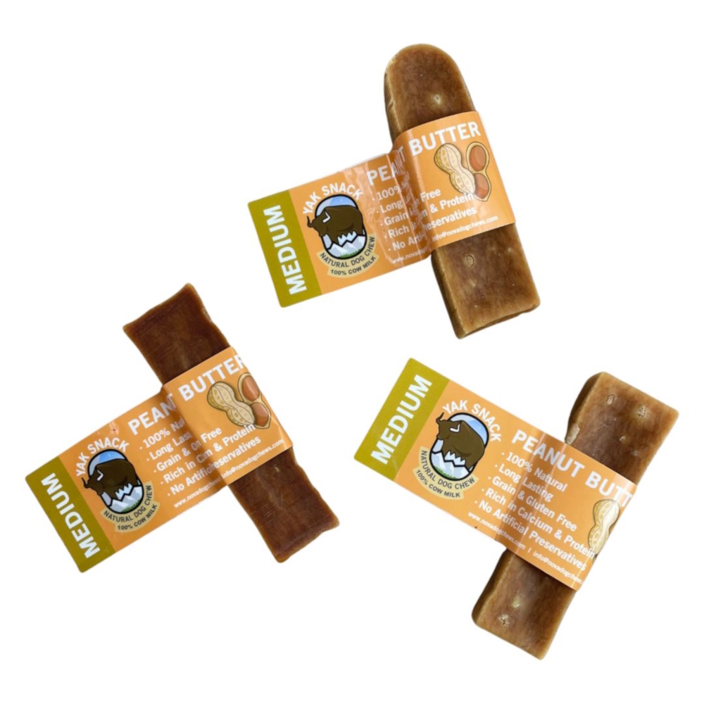 Yak Snack Peanut Butter Medium Yak