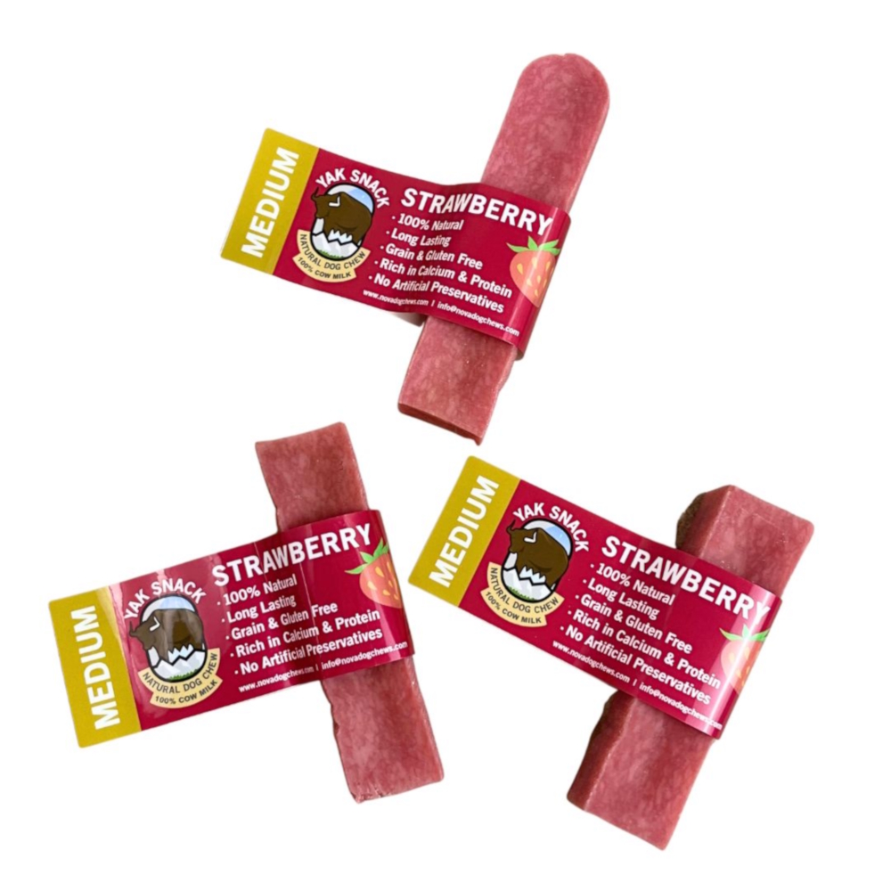 Yak Snack Strawberry Medium Yak