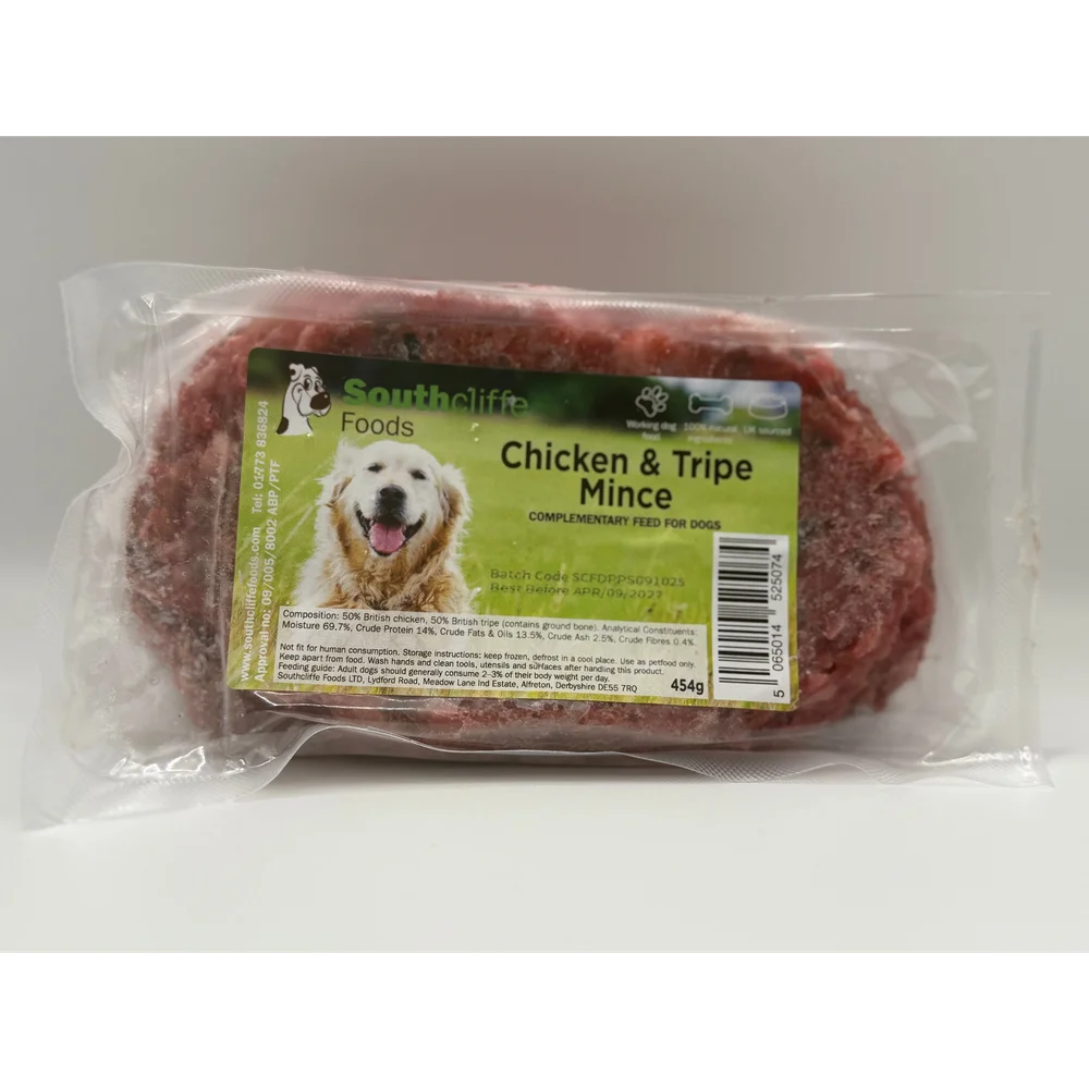 southcliffe chicken tripe mince