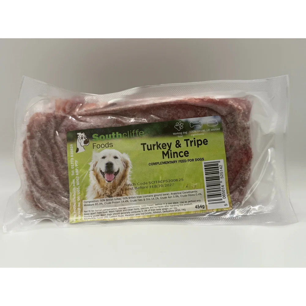 southcliffe turkey tripe mince