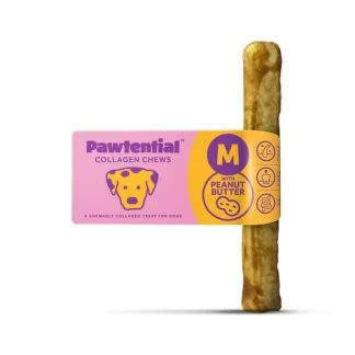 Pawtential Collagen Chew Peanut Butter Medium