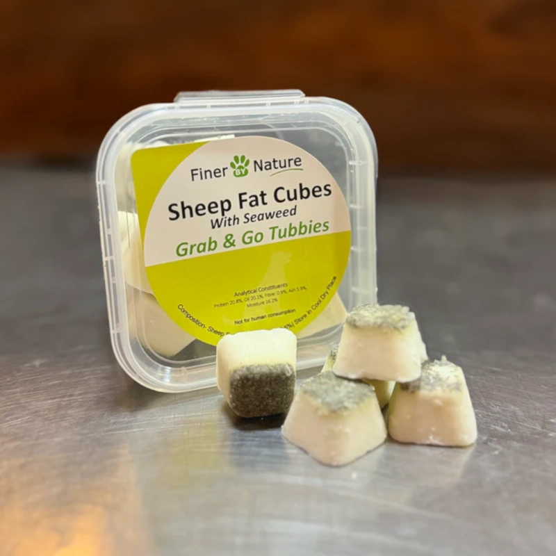 Sheep fat with Seaweed