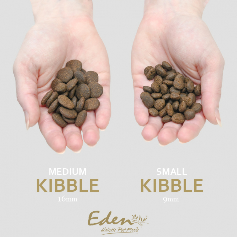kibble size comparison