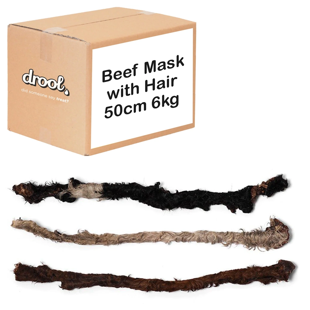 Drool Beef Mask with Hair